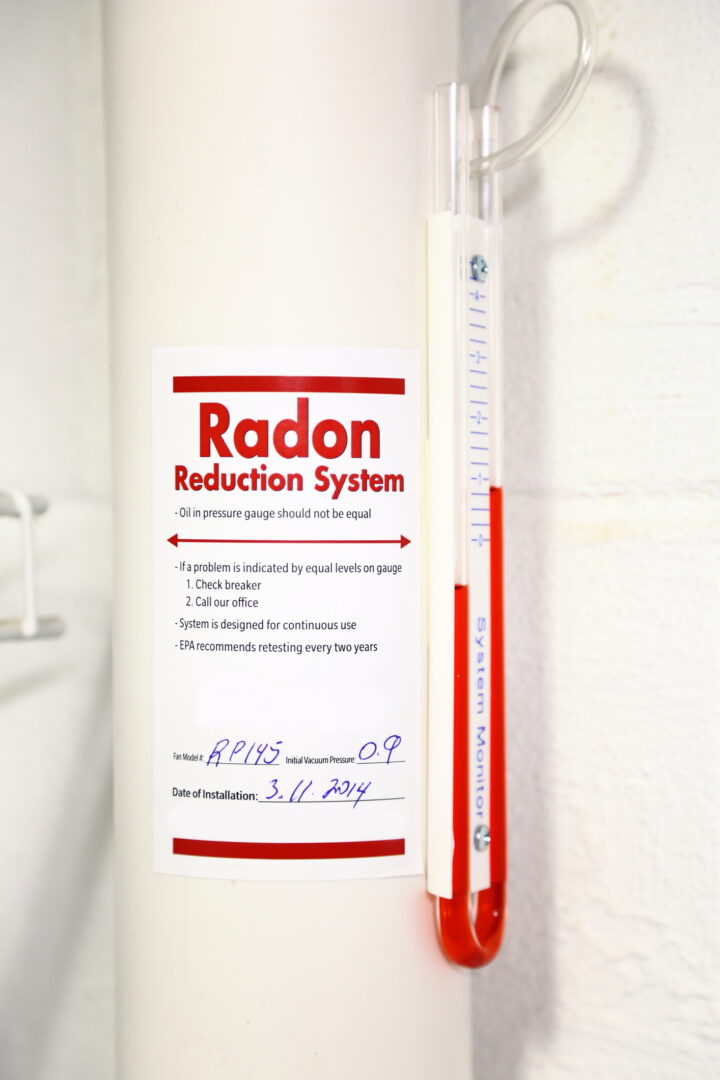 Radon mitigation